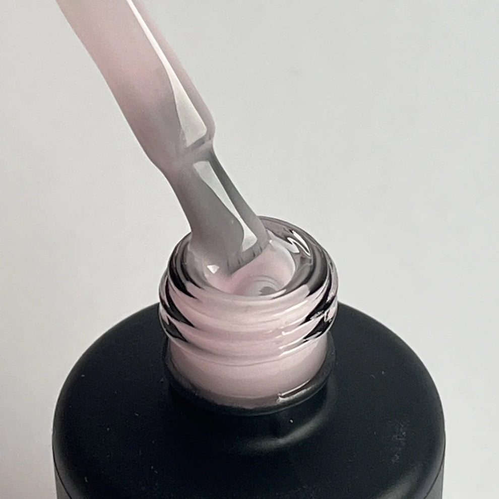 Builder Gel in a Bottle "Didier Lab" Milky Pink Glitter, 15ml