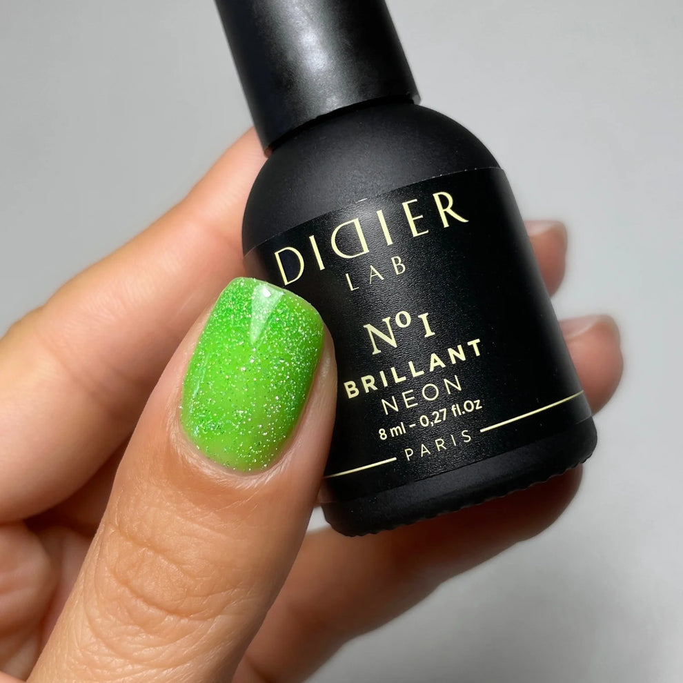 Gel Polish Brillant NEON, Didier Lab, No. 1, HEMA and TPO free, 8 ml